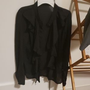 Black Longsleeve Top